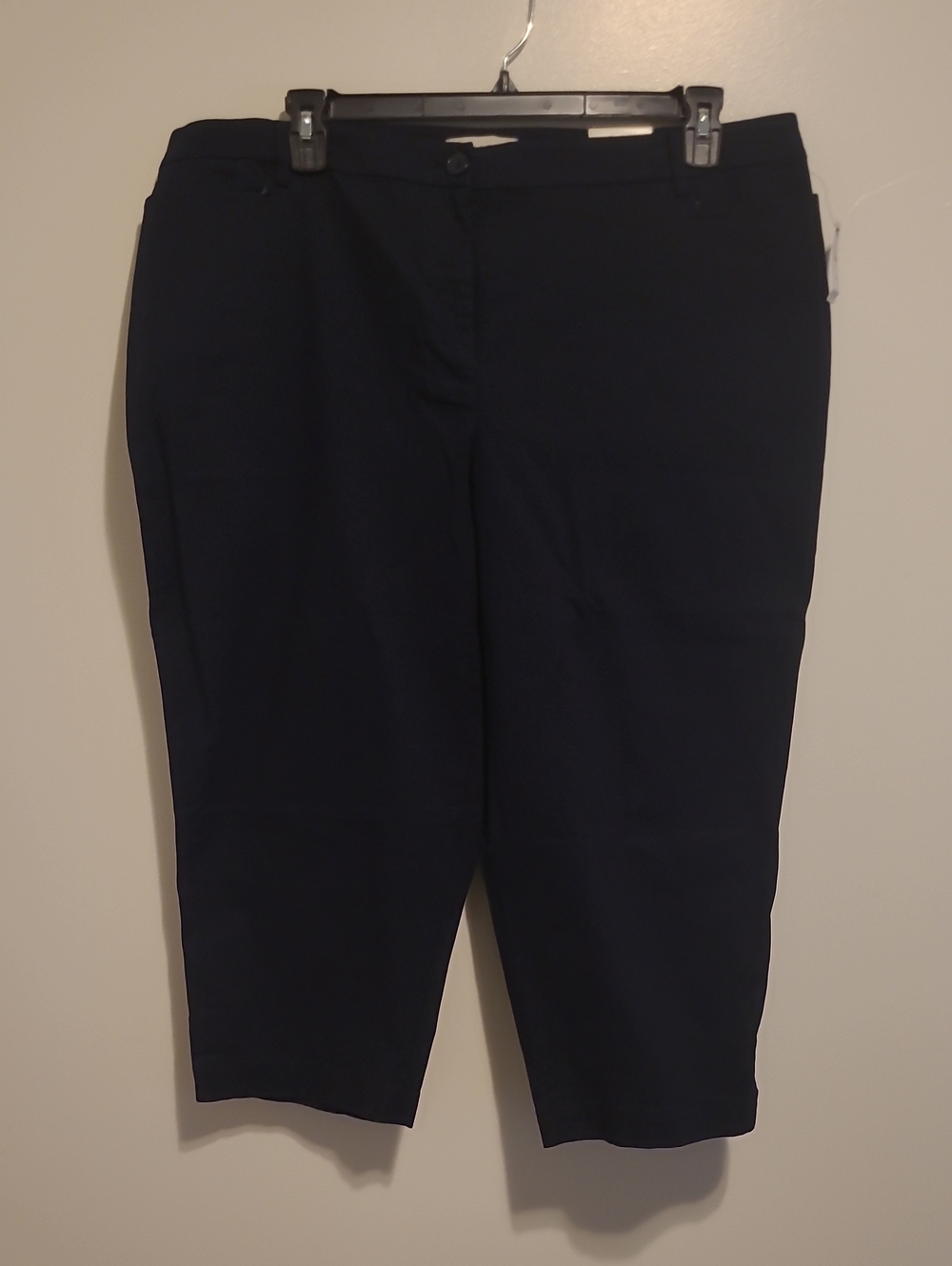 Talbots Navy Capris
